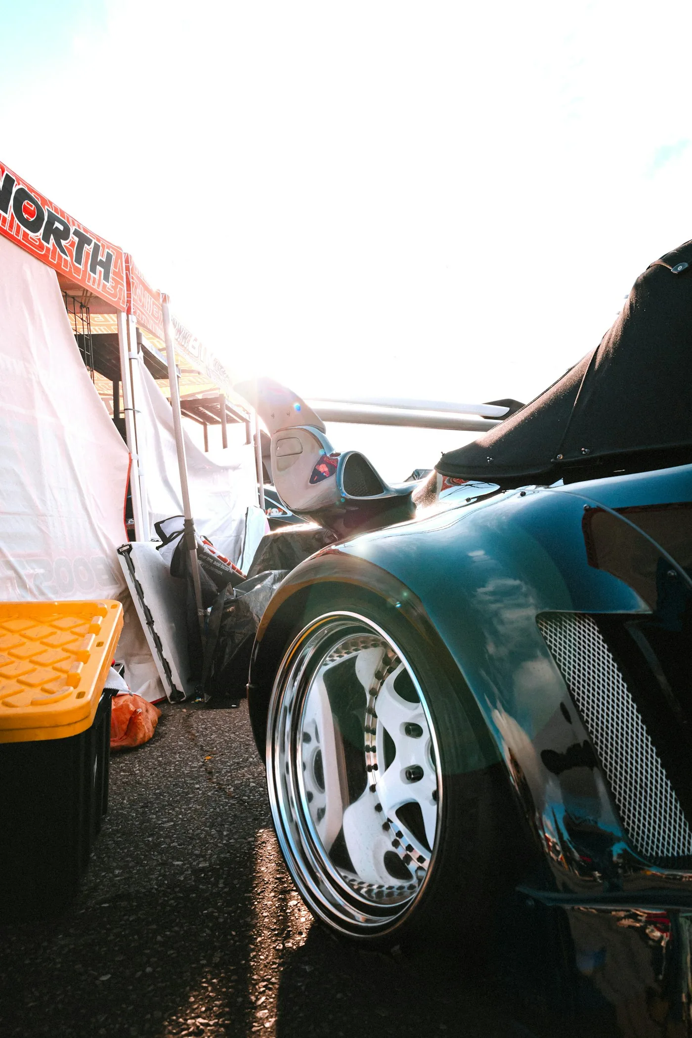Performance wheel close view